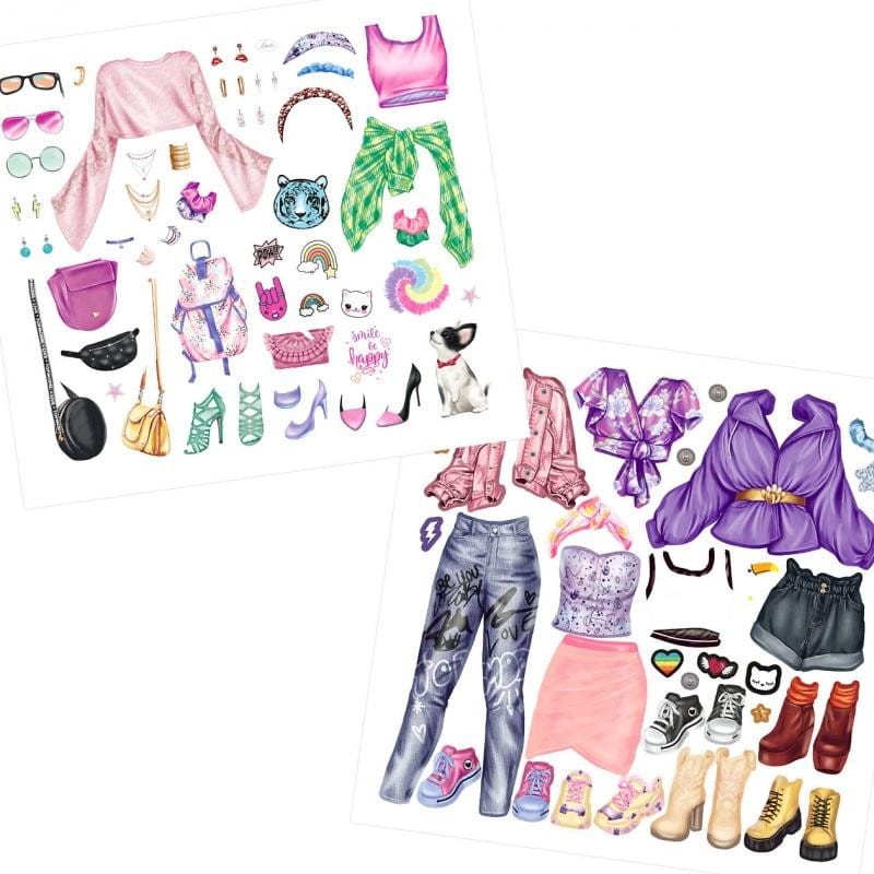 Kreatywna Teczka Projektowanie Ubrań Design Studio - Top Model