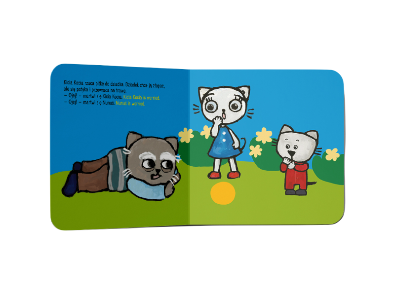 Akademia Kici Koci. Dzień z dziadkiem Nauka Angielskiego