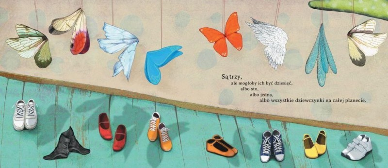 Dziewczynki latają wysoko