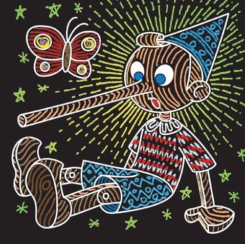 Kreatywne Wydrapywanki na Kołowrotku - klasyczne bajki