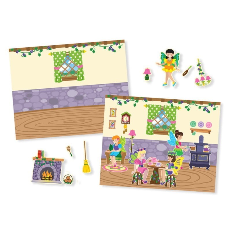 Wielorazowe Naklejki Wróżki - Melissa & Doug