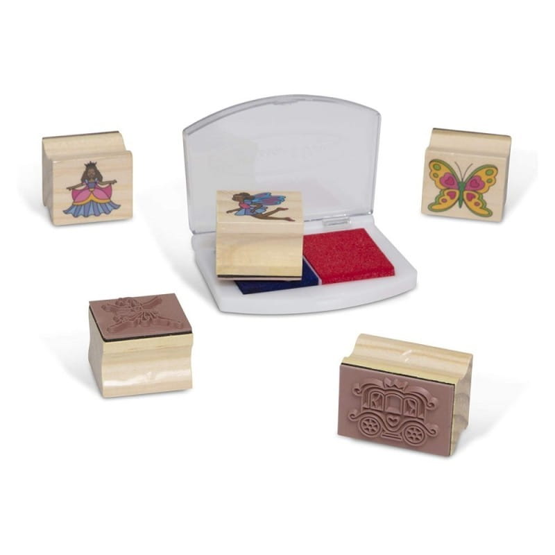 Stempelki z Tuszem i Pisakami Wróżki - Melissa & Doug