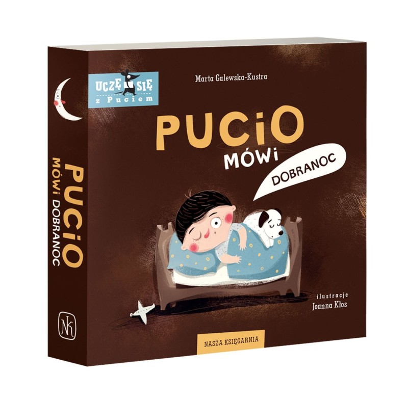 Pucio mówi dobranoc - Książeczka interaktywna