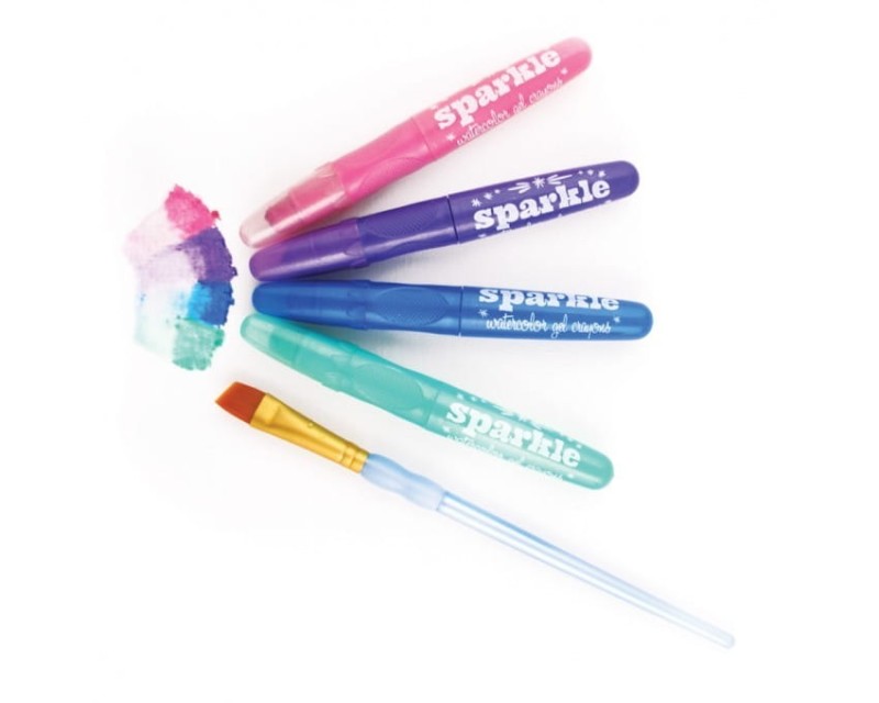 Kredki Wodne Żelowe Magic Sparkle 12 szt. - Ooly