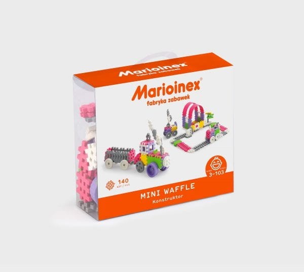 Mini Waffle Konstruktor 140 dla dziewczynki - Marioinex