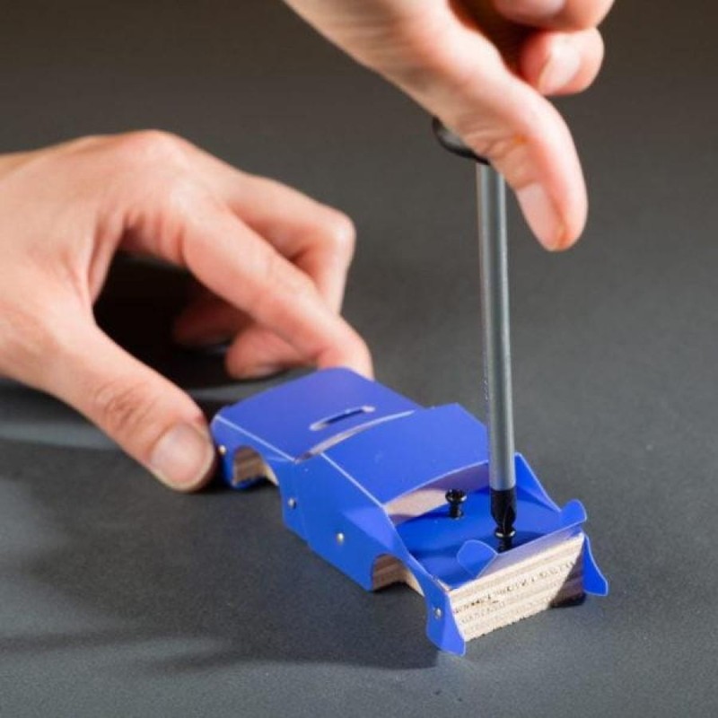 Narzędzia i Zestaw do Konstruowania 2 Pojazdów - Stanley Jr.