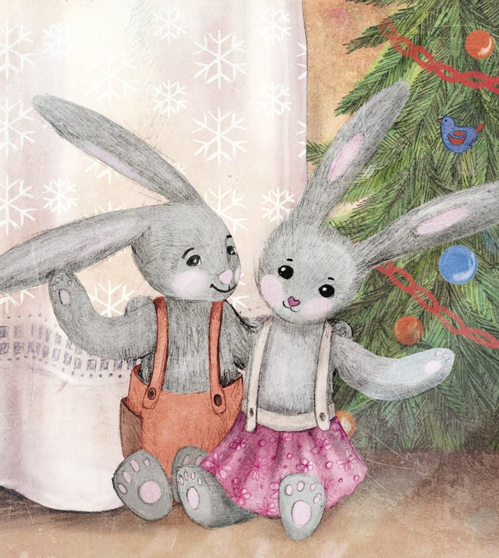 Pluszowy Zajączek - Iwonna Buczkowska