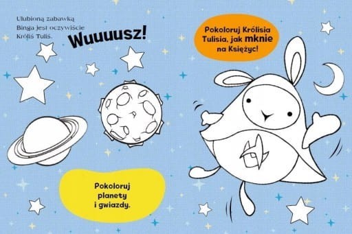 Bing. Wesoła kolorowanka z naklejkami
