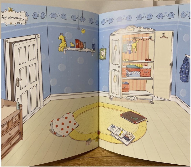 Naklejkowe domki. Domek dla lalek. Urządzanie domu 100 Naklejek