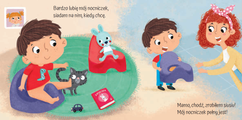 Postępy malucha. Mamusiu, chcę siusiu!