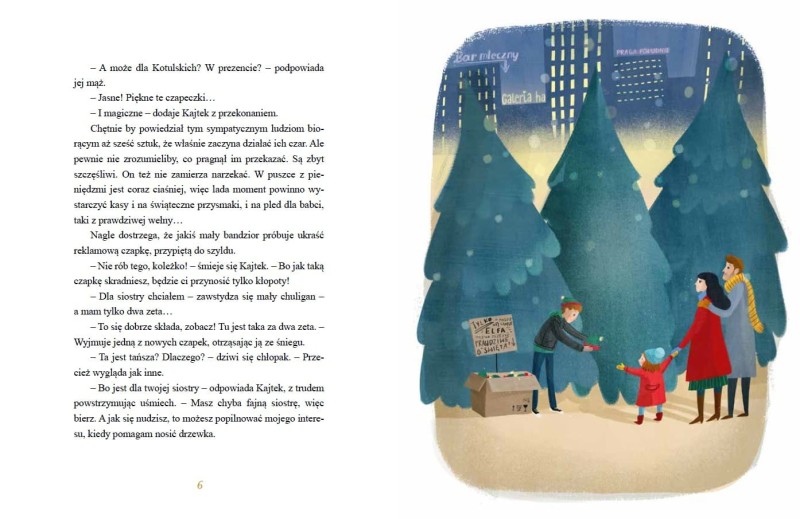 Pięć choinek, w tym jedna kradziona - Barbara Kosmowska