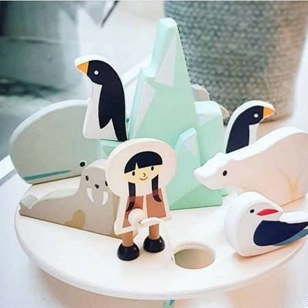 Balansujący Biegun Polarny Gra Zręcznościowa - Tender Leaf Toys