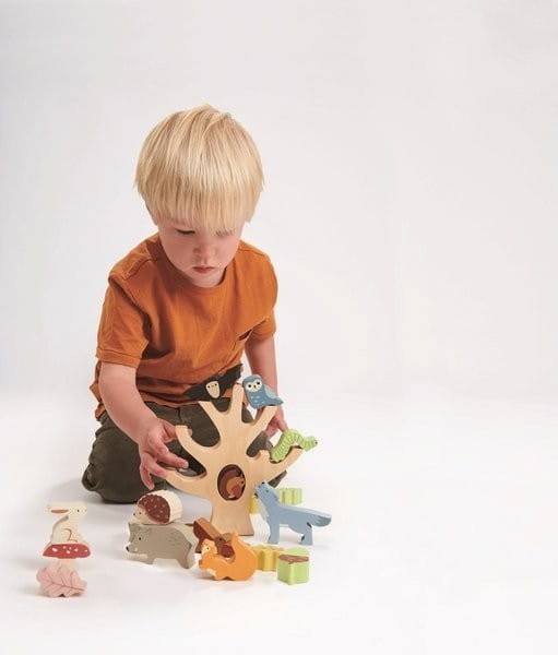 Gra Zręcznościowa Leśne Zwierzątka - Tender Leaf Toys