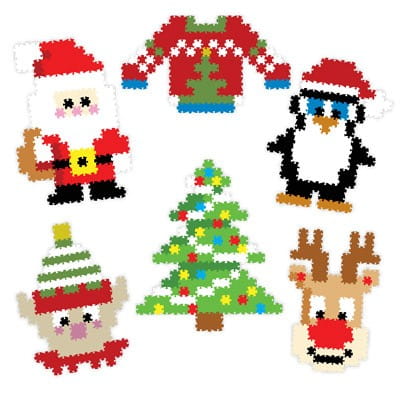 Puzzelki Bałwanek Holly Jolly Jixelz - Fat Brain Toys