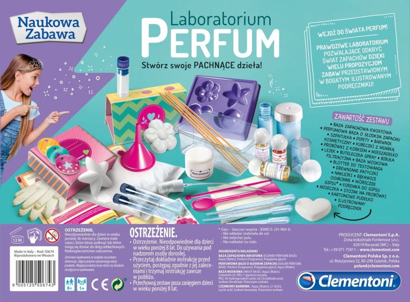 Laboratorium Perfum, Naukowa Zabawa - Clementoni