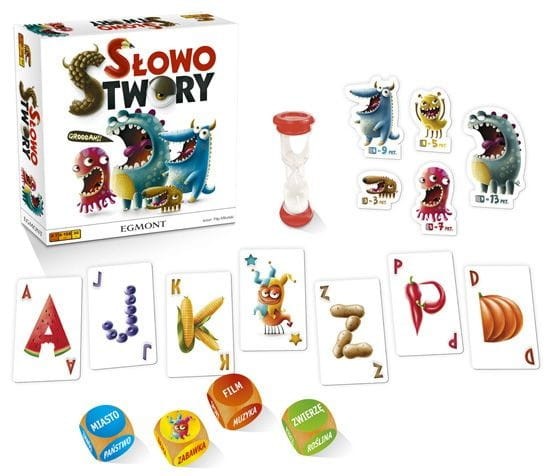 Gra SłowoStworki - zabawa słowami