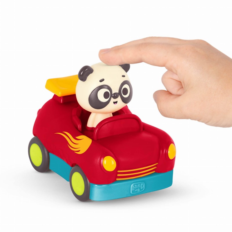 B.toys - auto zdalnie sterowane z pasażerem Riding Racers Bingo Panda