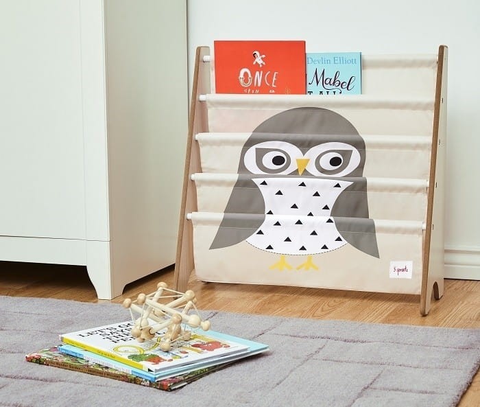 Stojak na Książki Sowa - 3 Sprouts