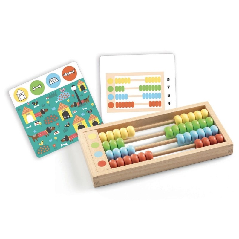 Nauka Liczenia Zabawa z Liczydłem Abacus - Djeco