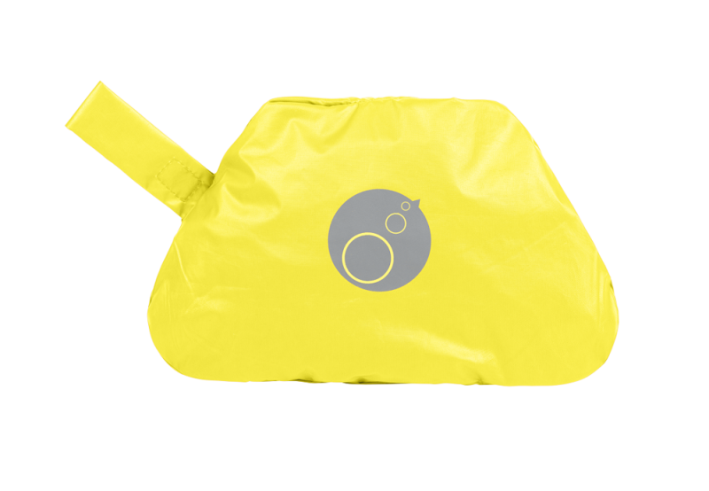 B.box - śliniak wodoodporny fartuszek z rękawami Smock Bib żółty