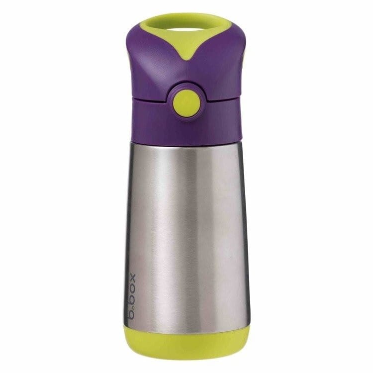 B.Box bidon termiczny termobutelka ze słomką INSULATED DRINK BOTTLE fiolet
