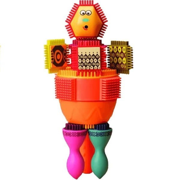 B.toys - klocki „jeżyki” z buźkami duży zestaw Spinaroos
