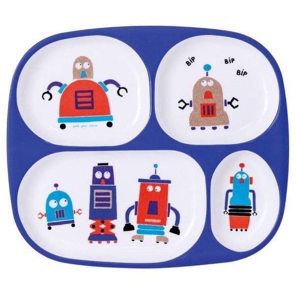 Talerz z przegródkami Roboty - Maison Petit Jour