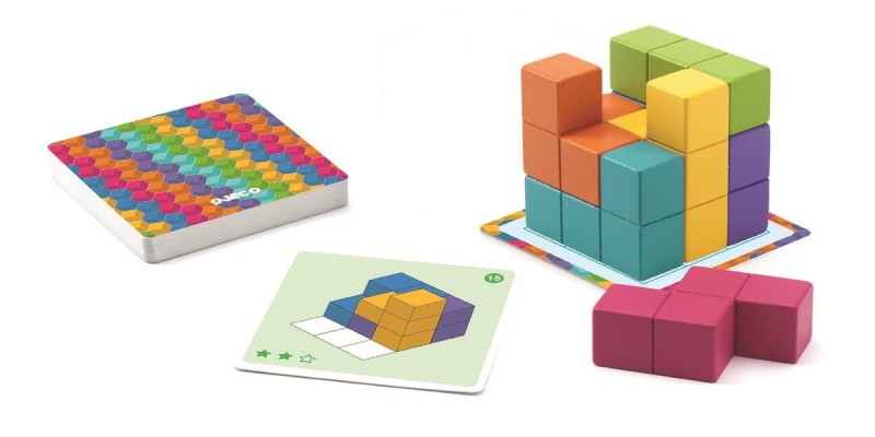 Gra Układanka Logiczna Cubissimo - Djeco