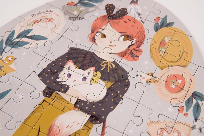 Puzzle 65 el. Les Parisiennes Konstancja - Moulin Roty