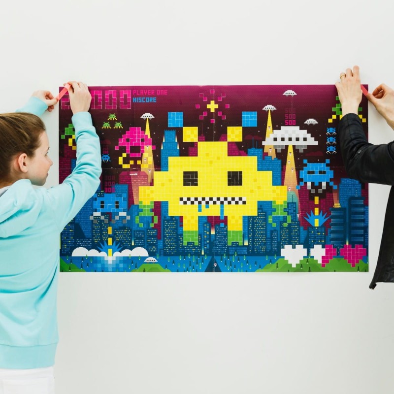 Wyklejanka Pikselowa Gra Video Pixel - Poppik
