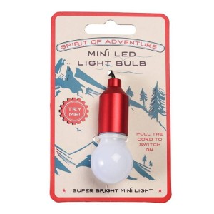 Brelok z Żarówką lampka Led czerwona - Rex London