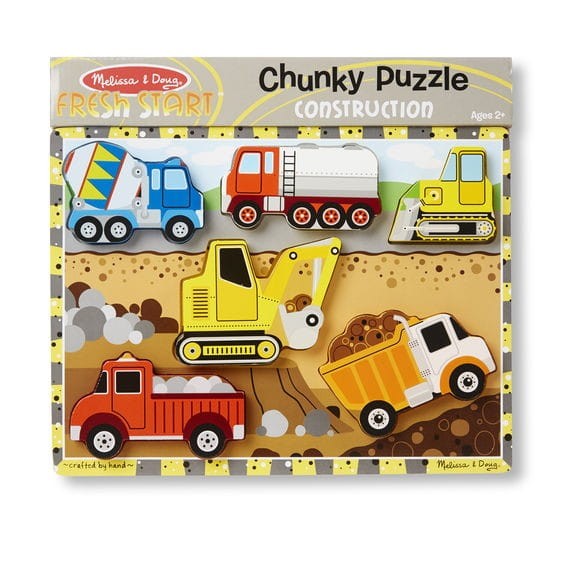 Puzzle Figurki Budowa - Melissa & Doug
