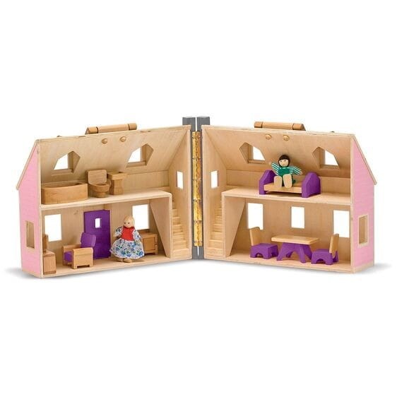 Domek dla Lalek z Mebelkami - Melissa & Doug