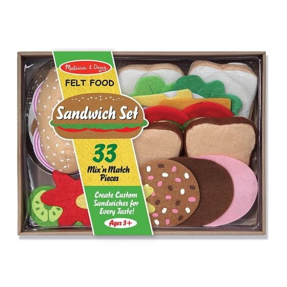 Kanapka Jedzenie z Filcu - Melissa & Doug