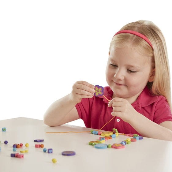 Drewniana Biżuteria Kwiaty - Melissa & Doug
