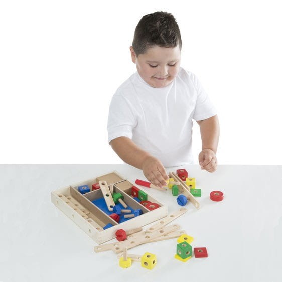 Zestaw Konstrukcyjny z Drewna - Melissa & Doug