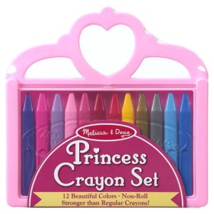 Trójkątne kredki Księżniczka - Melissa & Doug