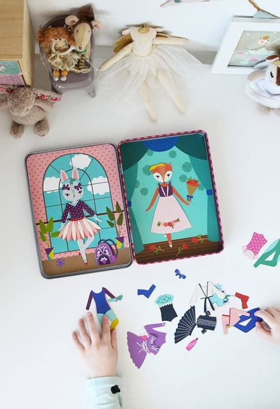 Magnetyczna Układanka w Pudełku Balet - Mudpuppy