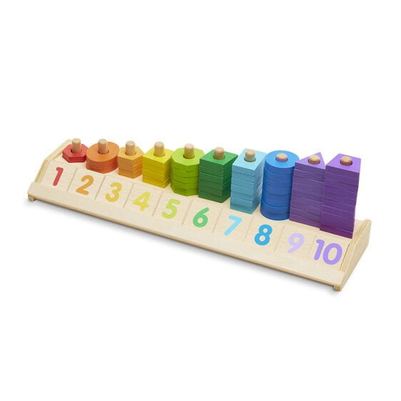 Sorter kolorów i kształtów Nauka Liczenia - Melissa & Doug