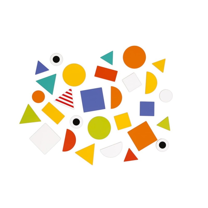 Układanka Drewniana Poznaję Kształty Figury - Janod