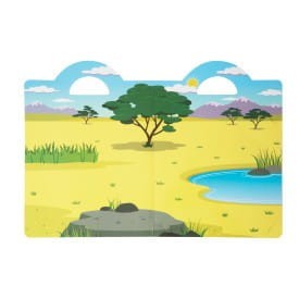 Wypukłe Naklejki Safari - Melissa & Doug