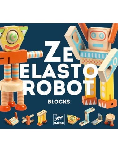 Robot do składania Ze Elastorobot - Djeco