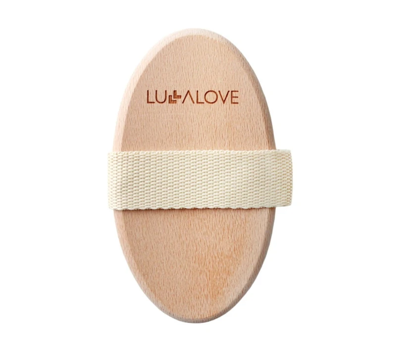 Szczotka do masażu na sucho Tampico owalna - Lullalove