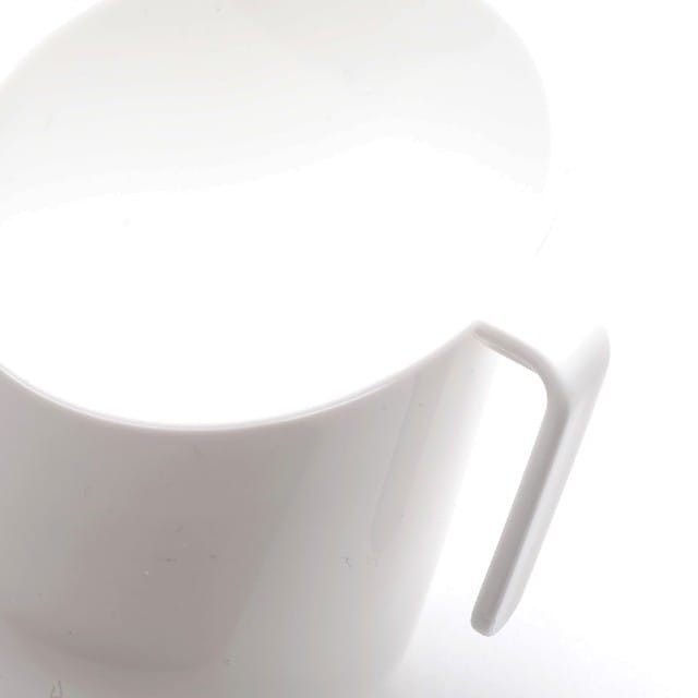 Krzywy Kubek 200ml Alabastrowy Biały - Doidy Cup