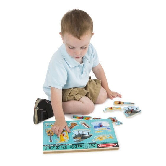 Puzzle Muzyczne Instrumenty - Melissa & Doug