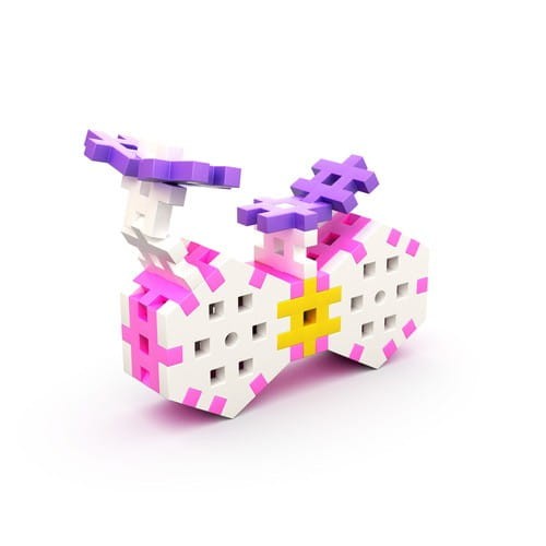Klocki Konstrukcyjne Meli Constructor Pink Girls 200 - Meli
