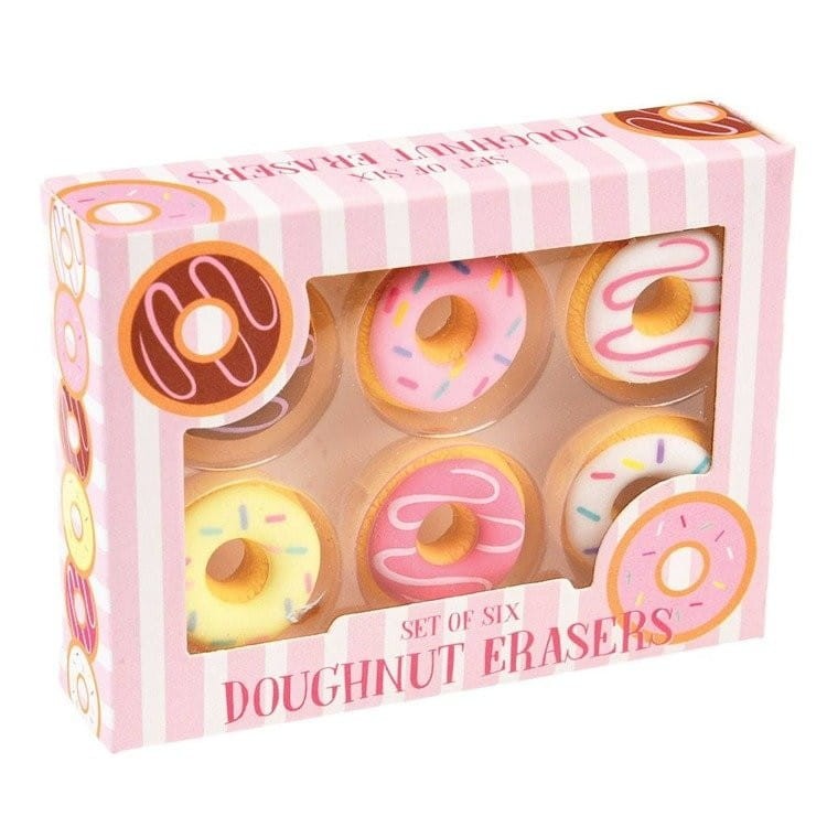 Gumki do Mazania Pączki Donut 6 szt. - Rex London