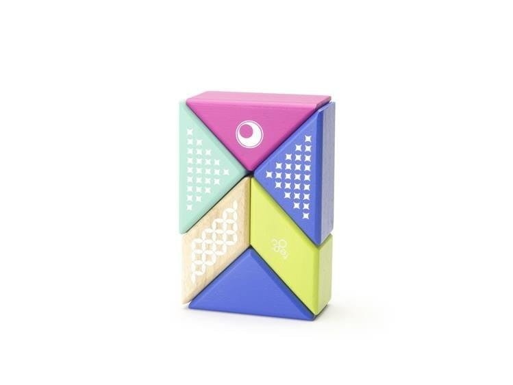 Drewniane klocki magnetyczne Travel Pals Koliber - Tegu