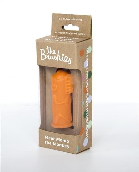 Szczoteczka Silikonowa na Palec Małpka - The Brushies