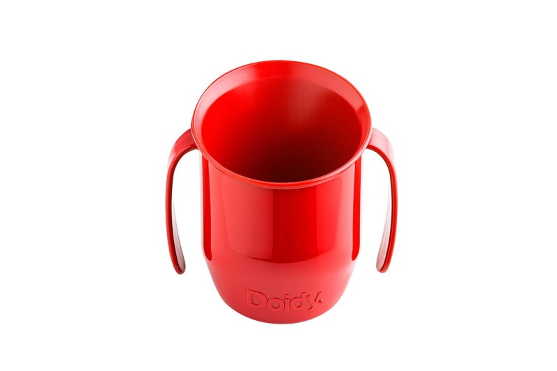 Krzywy kubek 200ml Czerwony - Doidy Cup